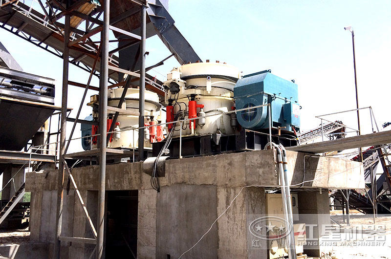 圓錐破產量大，自動化程度高，適合中大型砂石廠